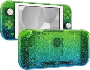 Glitter Gradient Translucent Green Blue