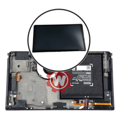 Nintendo Switch OLED housing display assembly with pre-installed screen battery chassis and ribbon cables